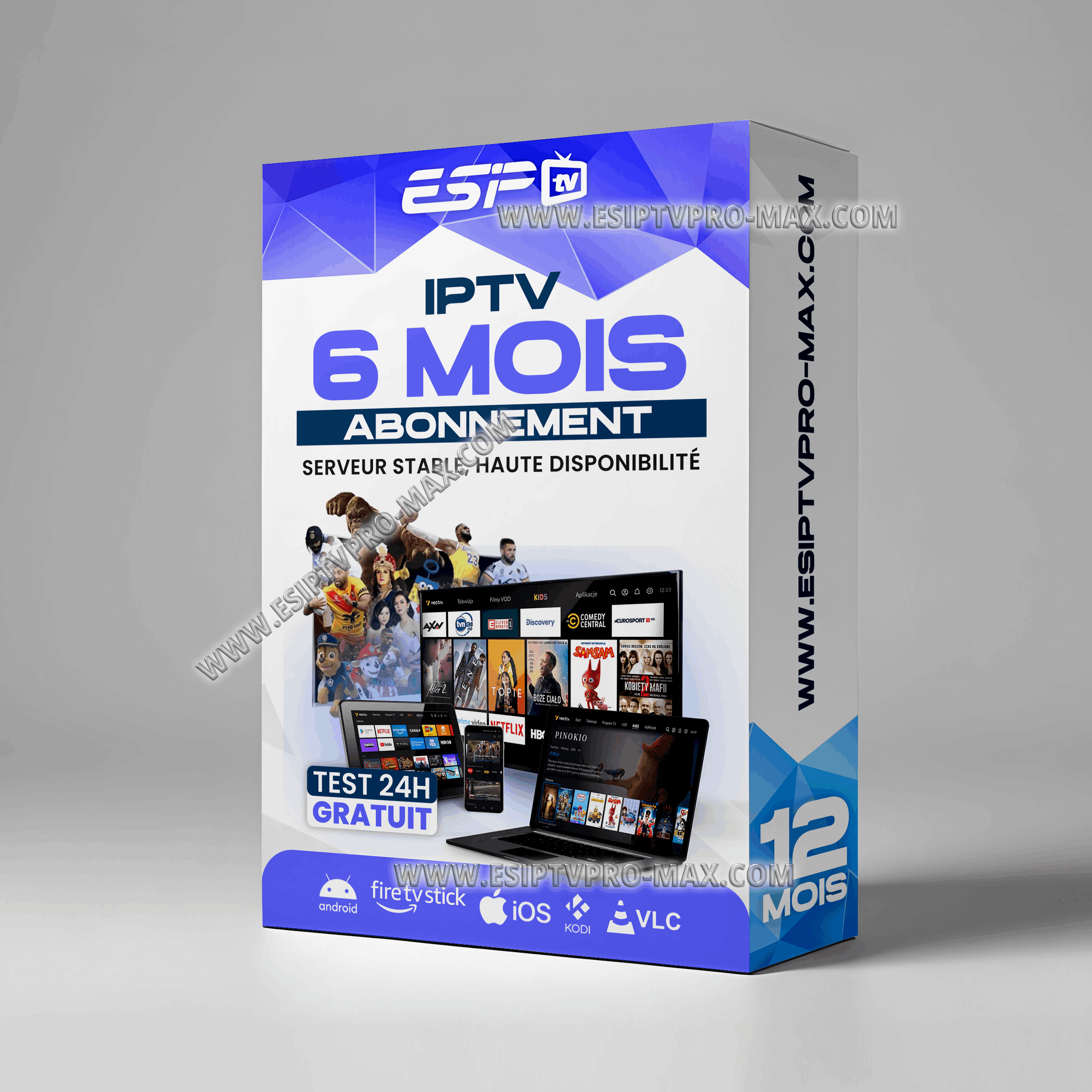 Code ESIPTV Pro +12 Mois